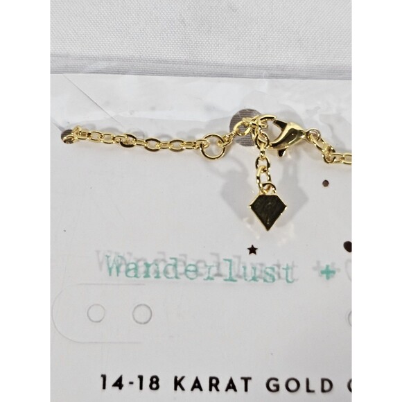 Gold Bracelet Wanderlust +Co Bezel 14-18k Gold Bracelet - Picture 6 of 7